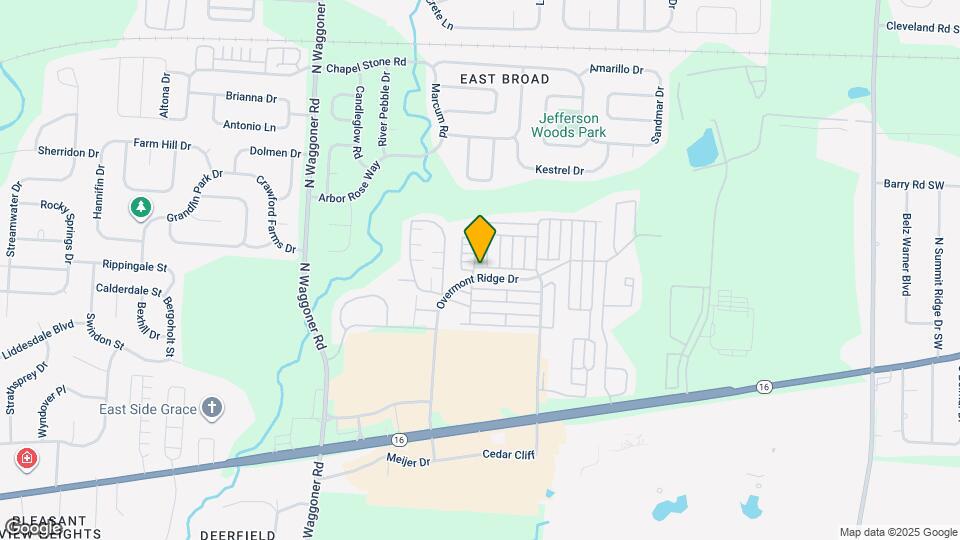 8199 Deering Oaks Dr Map and Location Details