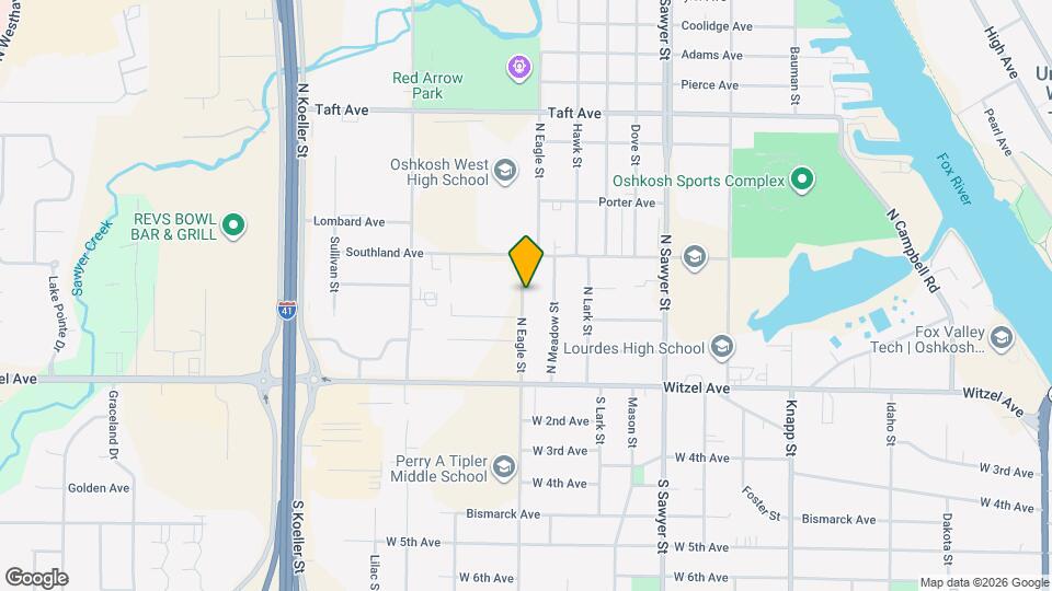 224 N Eagle St Map and Location Details