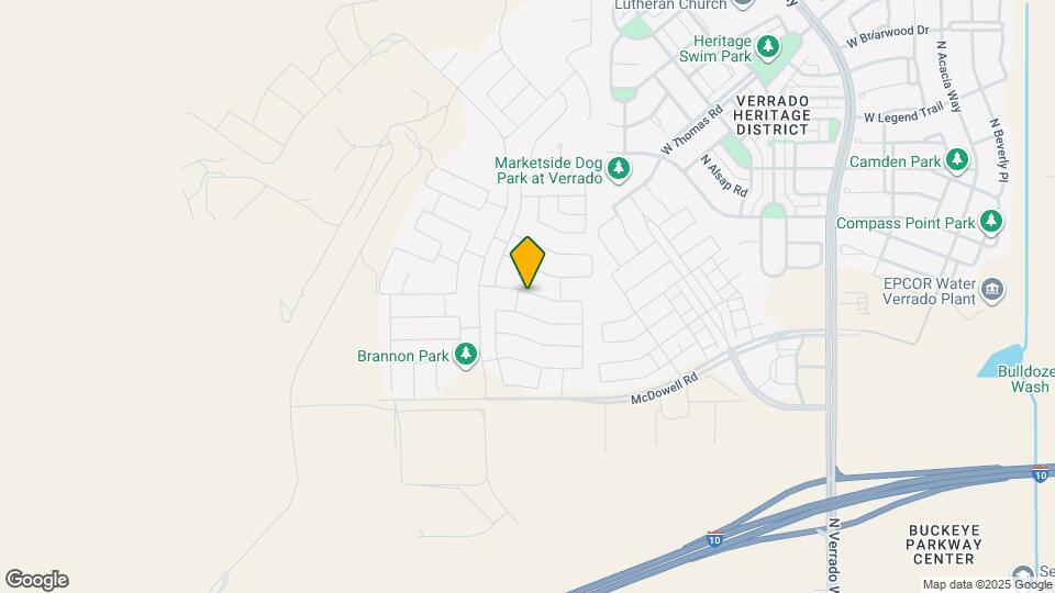 21217 W Granada Rd Map and Location Details