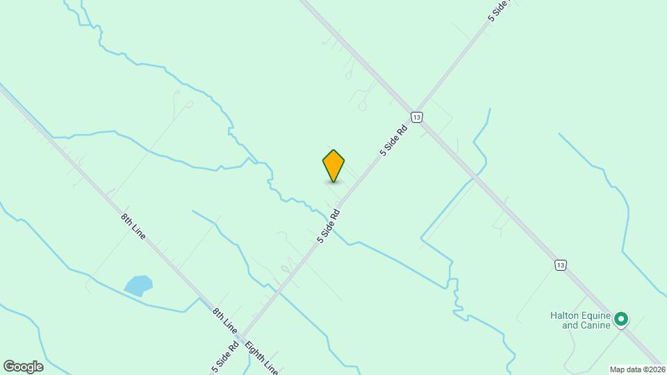 14599-14595 5 Side Rd Map and Location Details