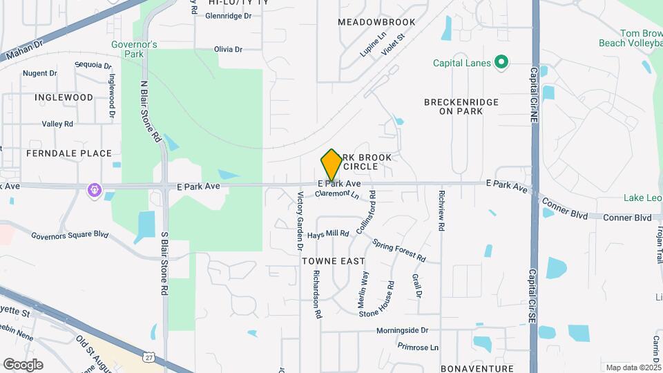 2220 Claremont Ln Map and Location Details