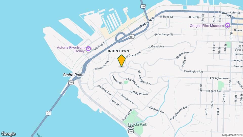 450 W Lexington Ave Map and Location Details