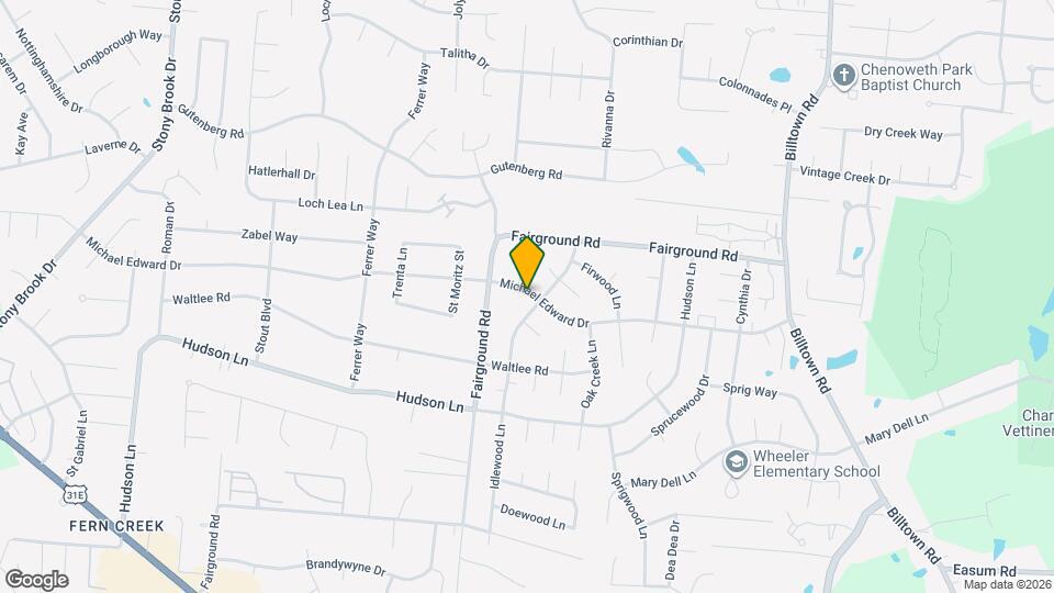 9410 Michael Edward Dr Map and Location Details