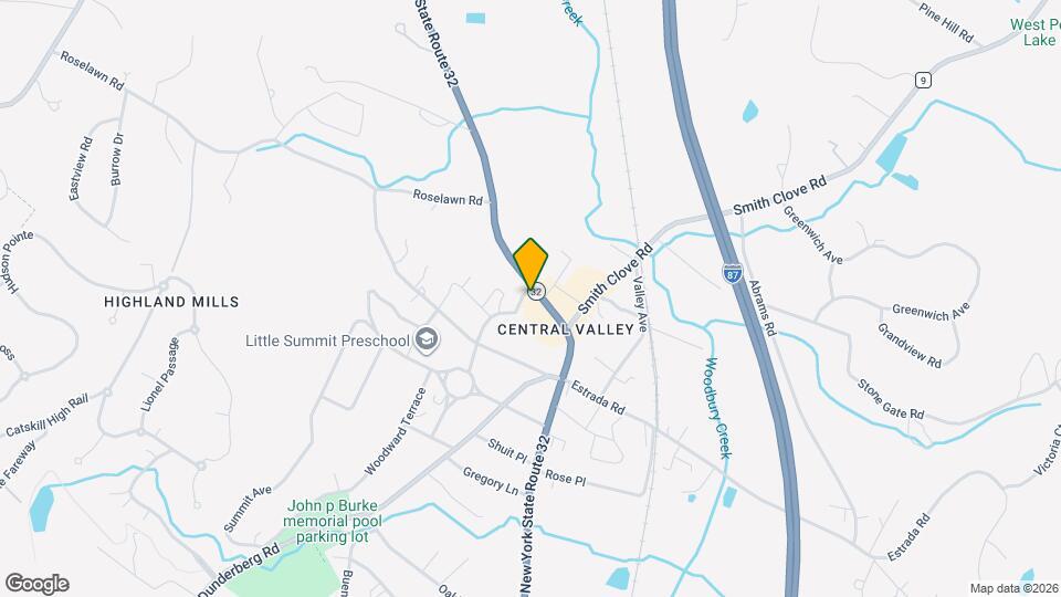 287 NY-32 Mapa y Detalles de la Ubicación