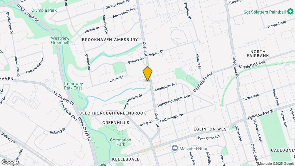 1970 Keele St Map and Location Details