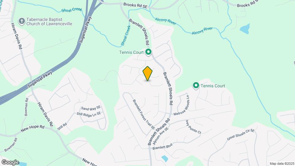 1491 Jernigan Bluff SE Map and Location Details