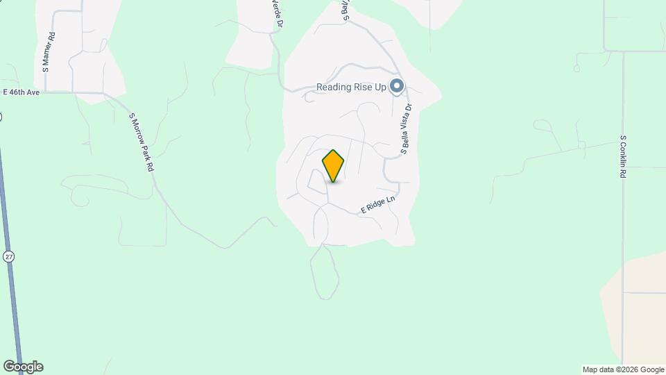 5063 S Hillcrest Ln Map and Location Details