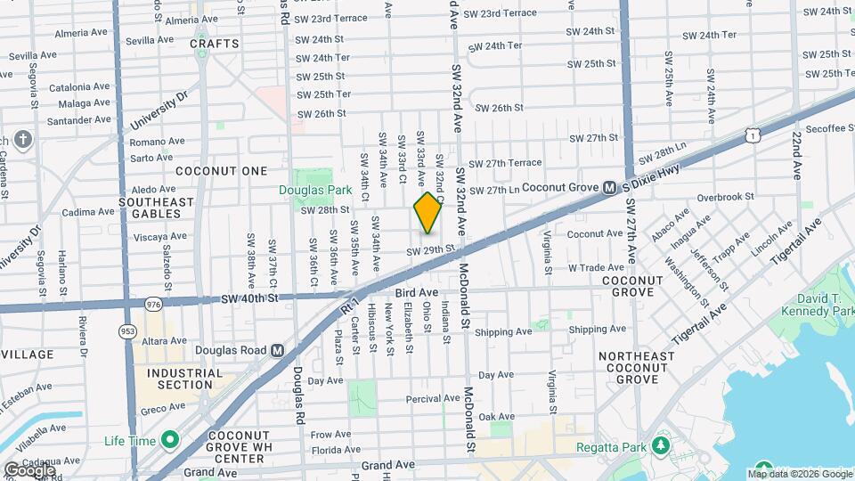 2887 SW 33rd Ave Map and Location Details