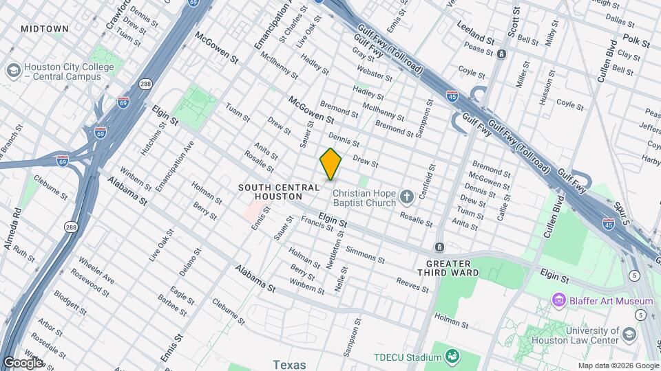 3117 Rosalie St Map and Location Details