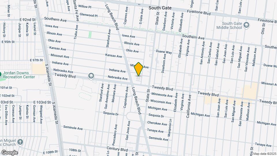 9825 Madison Ave Mapa y Detalles de la Ubicación