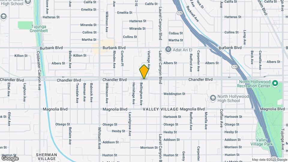 5352 Bellingham Ave Map and Location Details