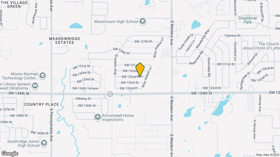 1112 SW 132nd Pl Map and Location Details