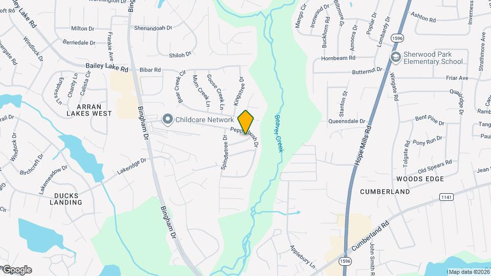 2204 Mossycup Ln Mapa y Detalles de la Ubicación