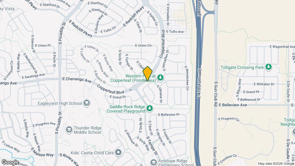 22441 E Chenango Dr Map and Location Details