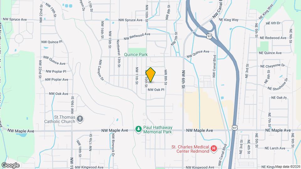 940 NW Oak Ln Map and Location Details