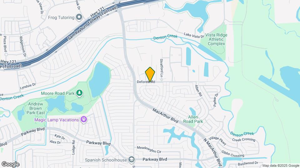 636 Raintree Cir Map and Location Details