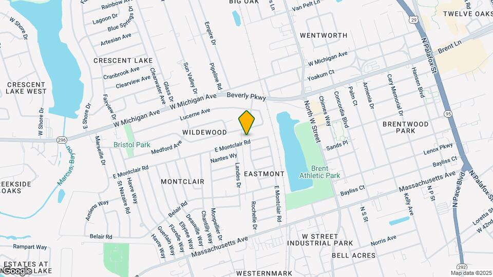 718 E Montclair Rd Map and Location Details