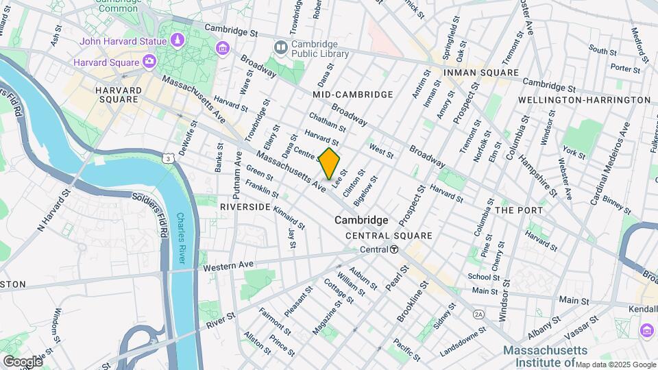 881 Massachusetts Ave, Unit 14 Map and Location Details