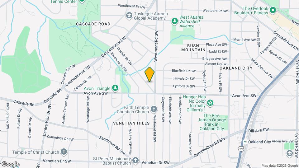 1545 Orlando St SW Map and Location Details