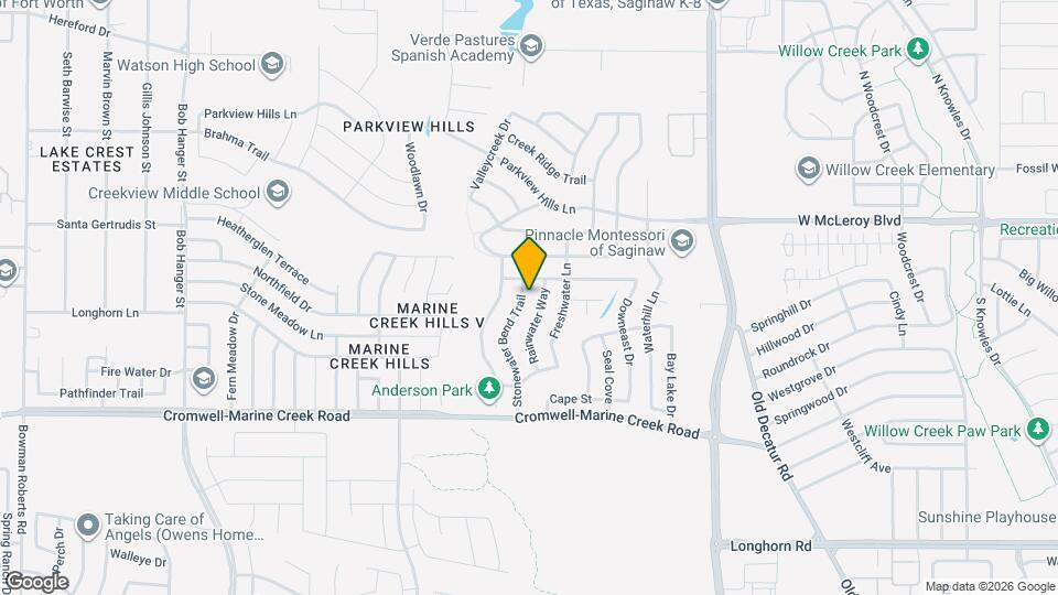 6436 Stonewater Bend Trail Map and Location Details
