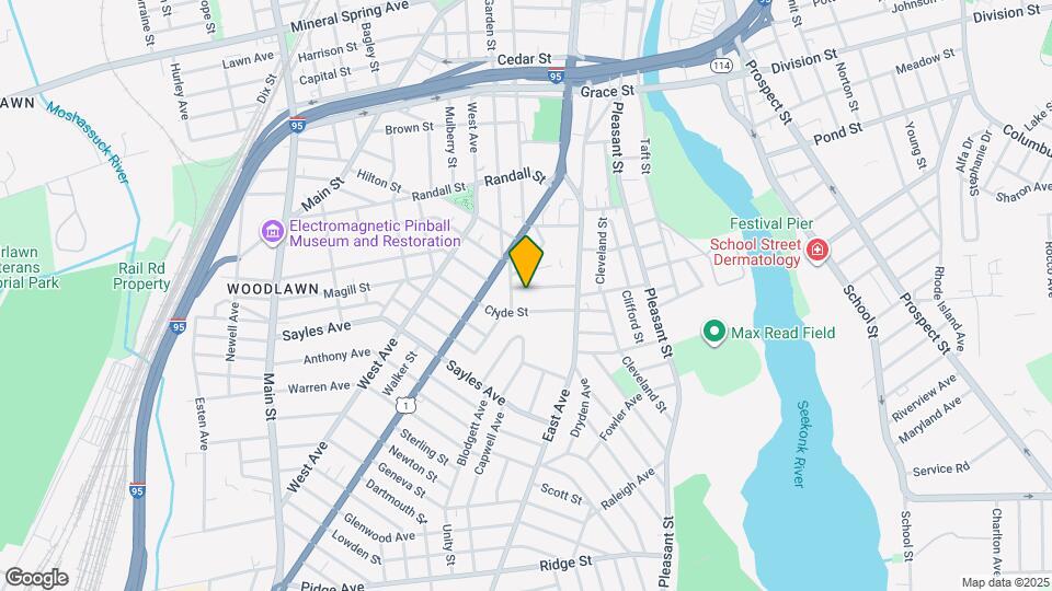 44 Highland St, Unit 2 Mapa y Detalles de la Ubicación