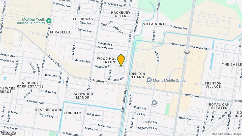 7416 N 20th St Mapa y Detalles de la Ubicación
