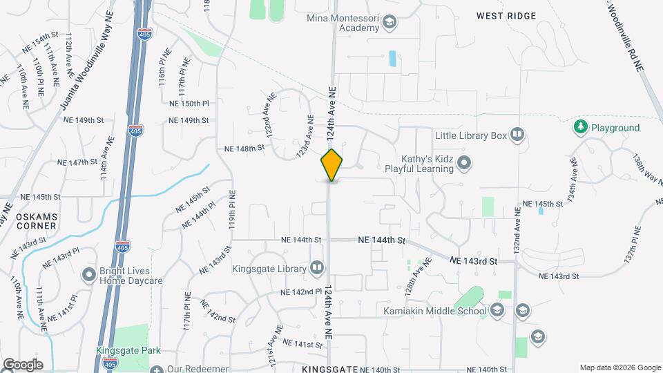 14510 124th Ave NE Map and Location Details