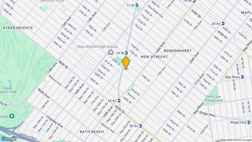 1728 80th St Map and Location Details