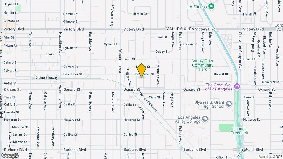 6033 Allott Ave Map and Location Details