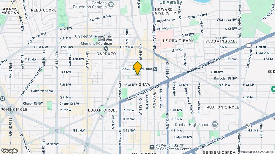 901 French St NW, Unit 901 UNIT B Map and Location Details