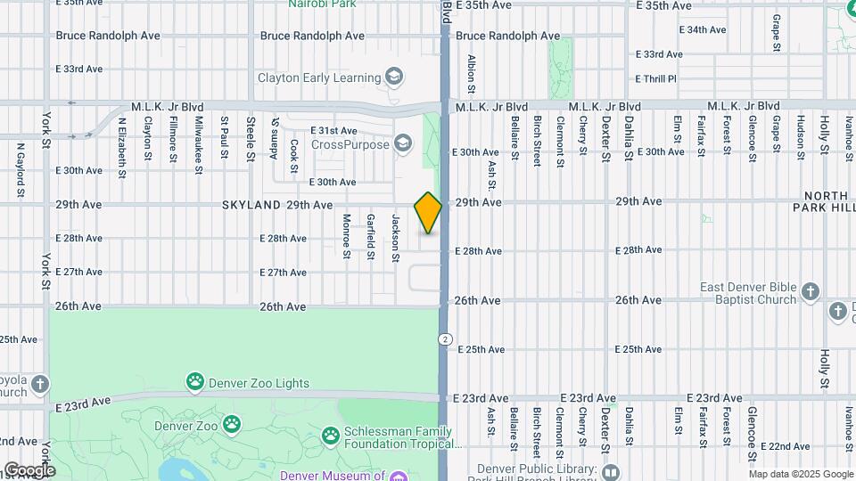 2800-2814 Harrison St Map and Location Details