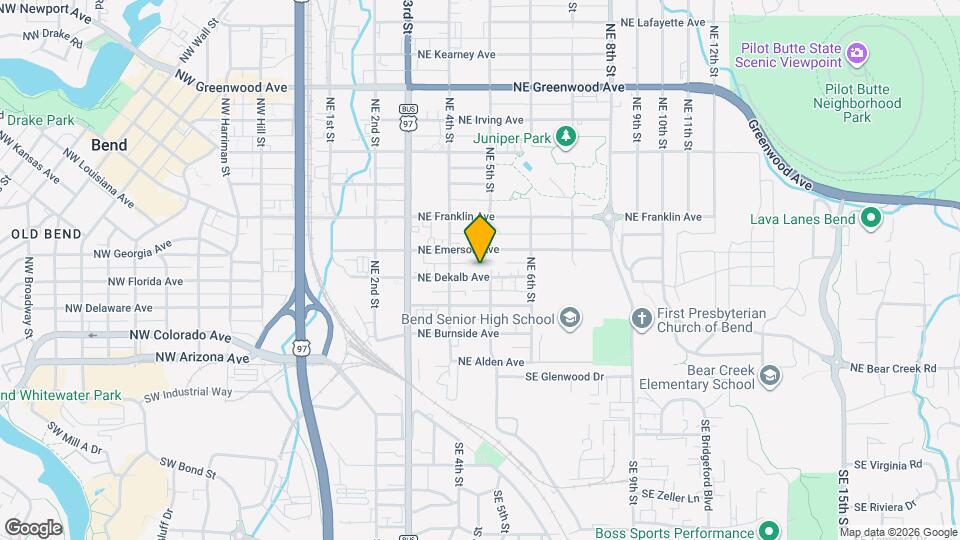 462 NE Dekalb Ave Map and Location Details