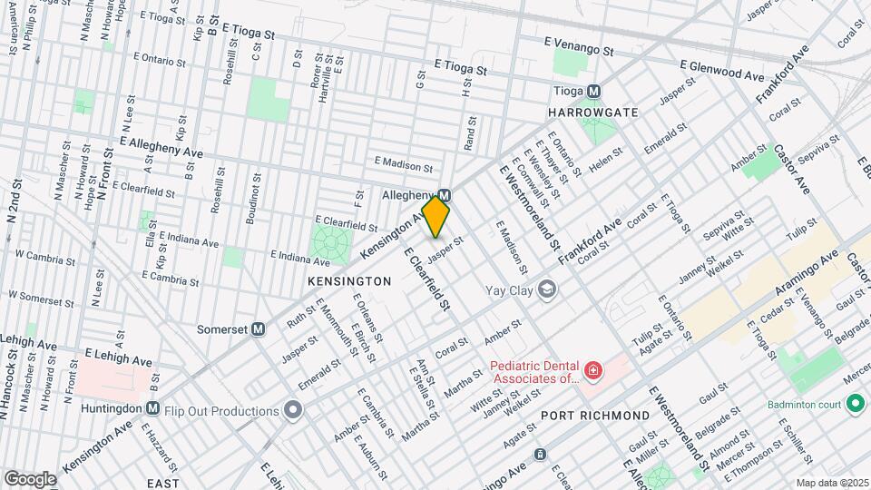 1857 E Clementine St Map and Location Details