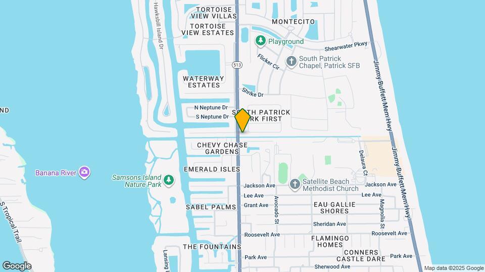 935 South Patrick Dr Map and Location Details