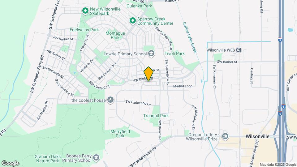 10765 SW London Ln Map and Location Details