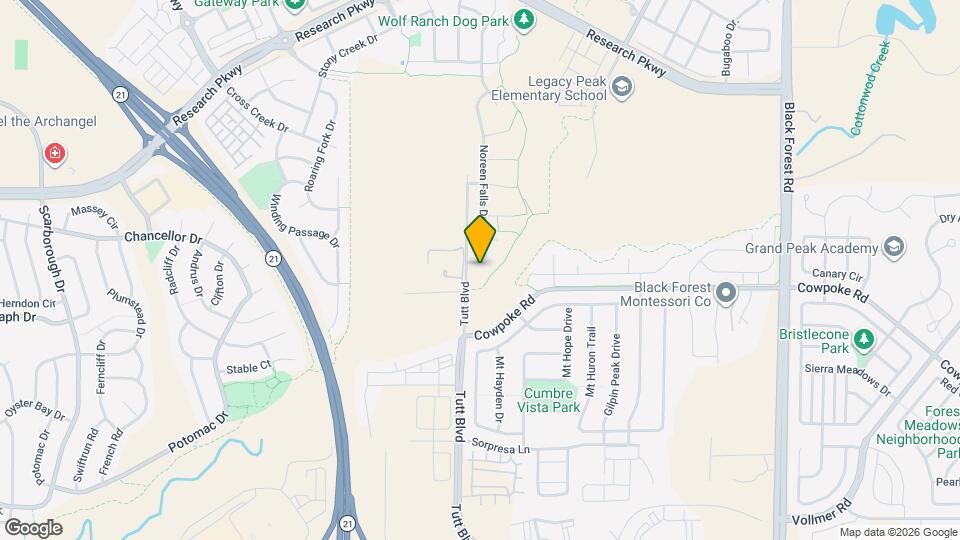 8313 Noreen Falls Dr Map and Location Details