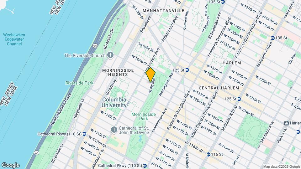 400 W 121st St Mapa y Detalles de la Ubicación