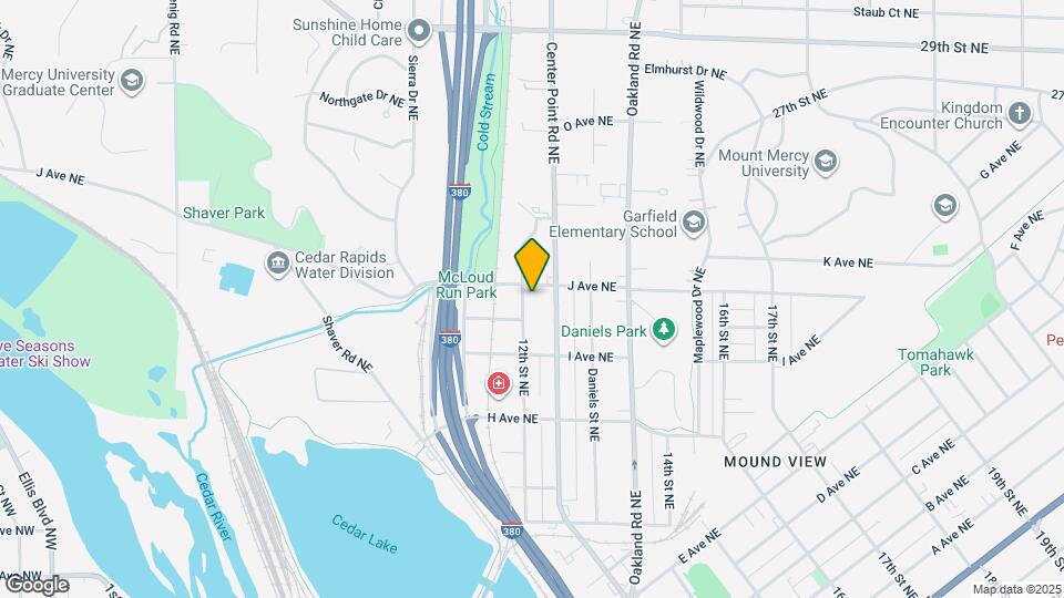 1052 12th St NE Map and Location Details