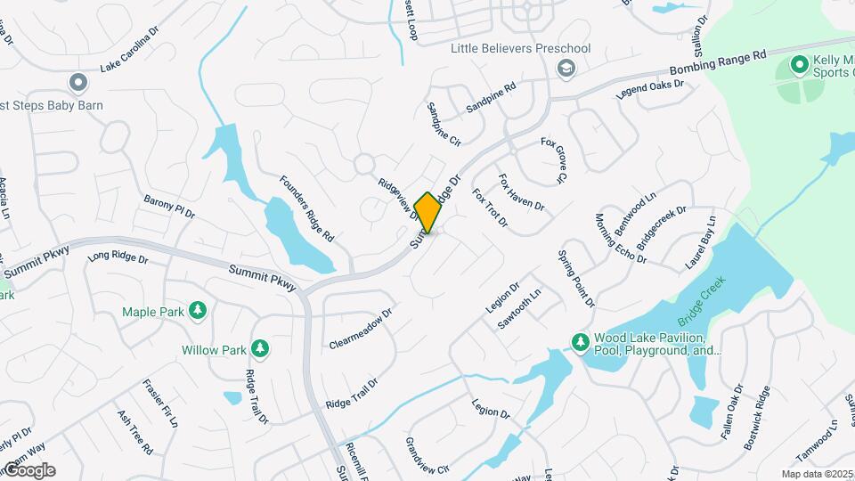104 Summit Ridge Cir Map and Location Details
