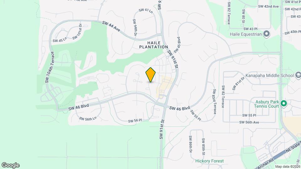 5115 SW 92nd Ct Map and Location Details