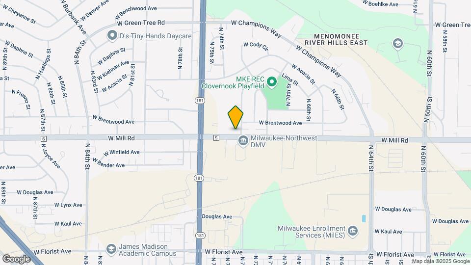 7308 W Mill Rd-Unit -7310 Mapa y Detalles de la Ubicación