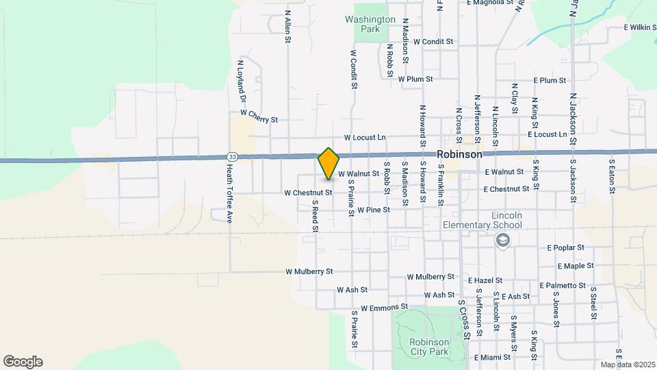 205 S Walters St Map and Location Details