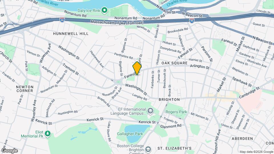 56 Brackett St Map and Location Details