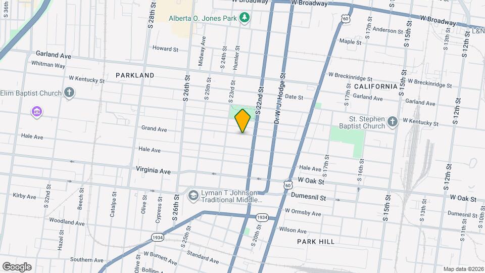 2220 Grand Ave Mapa y Detalles de la Ubicación