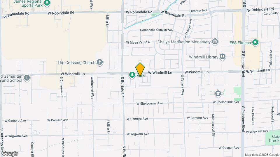 8122 Altamont Ridge St Map and Location Details