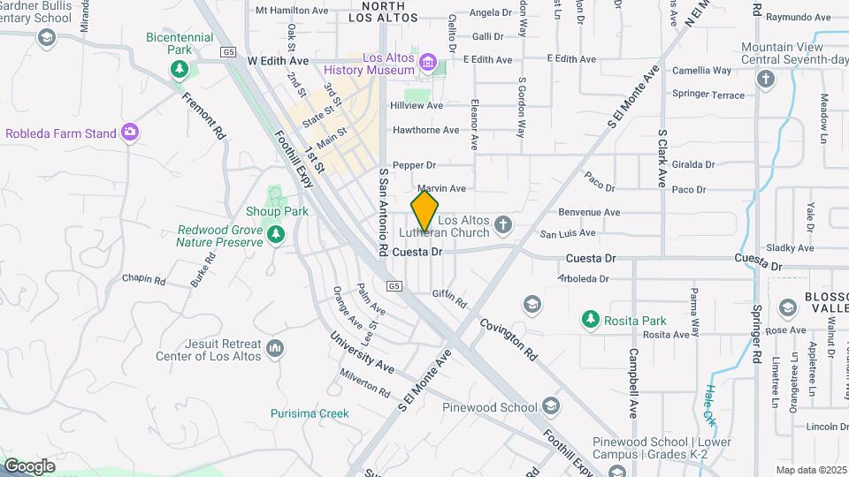 444 Lassen St Map and Location Details