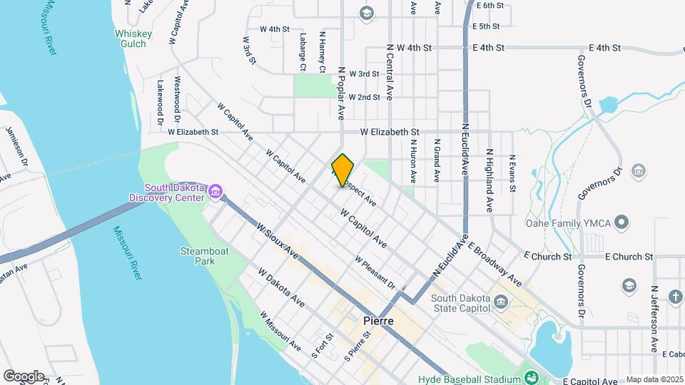116 N Oneida St Mapa y Detalles de la Ubicación