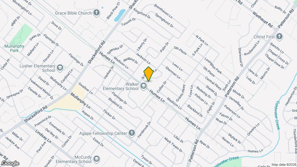 2064 Aristocrat Dr Mapa y Detalles de la Ubicación