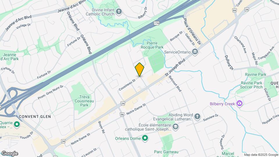 1320 St. Jean St Map and Location Details