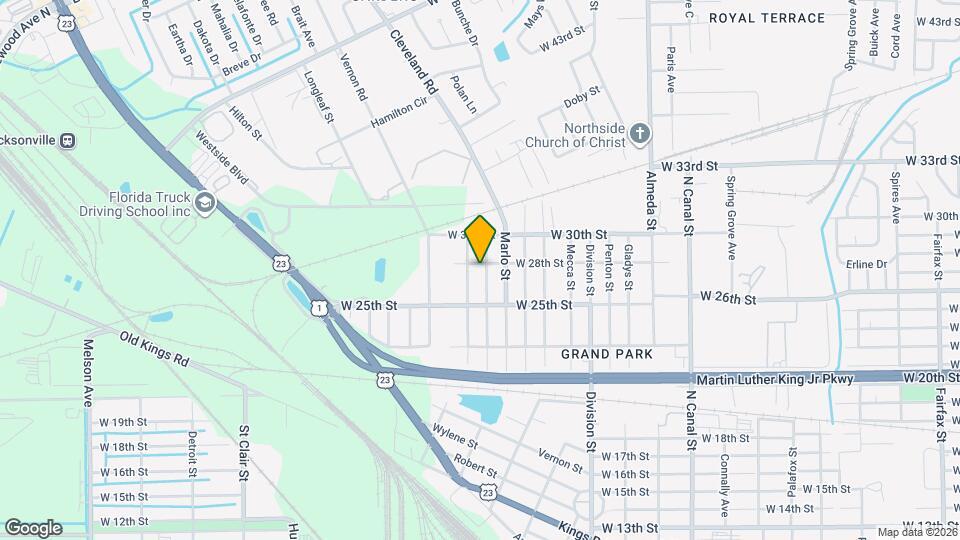 2562 W 28th St Map and Location Details